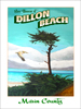 Dillon Beach Poster - Wine Country Art Posters & Art by Warren R. Percell Sr.