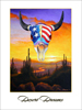 Desert Dreams - Desert Art Poster - Wine Country Art Posters & Art by Warren R. Percell Sr. - A California Artist