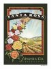 Santa Rosa Art Poster- Wine Country Art Posters & Art by Warren R. Percell Sr. - a California Artist